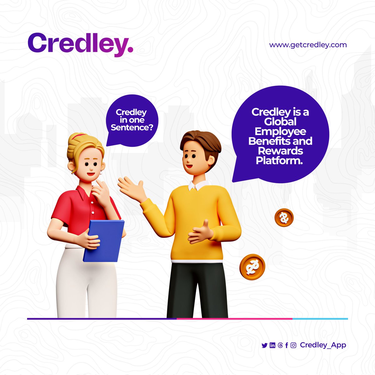 getcredley's tweet photo. To learn and know more about Credley and our amazing benefits, visit our website at https://t.co/xGfr9fxBVg

#credley #getcredley #CompanyCulture #employeehappiness #financialflexibility #PayrollSolution #paydayadvance #BusinessGrowth #HRStrategies #HappierWorkforce #TGIF https://t.co/GPJvVH0ug6