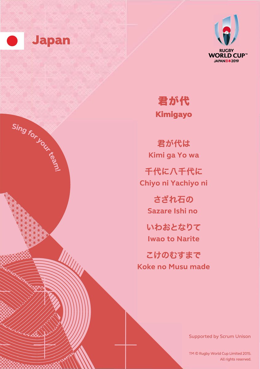 kansai_rugby's tweet photo. 【リポビタンDチャレンジカップ2023】
🏉National Anthem🏉
8/5(土)19:15KO
東京・秩父宮ラグビー場
🇯🇵日本代表 vs フィジー代表🇫🇯
📺日本テレビ系(全国・LIVE)
📺J SPORTS 3/オンデマンド(LIVE)
#ラグビー #日本代表 #itsfijistime
#リポビタンDチャレンジカップ https://t.co/UqYTlP2NZg