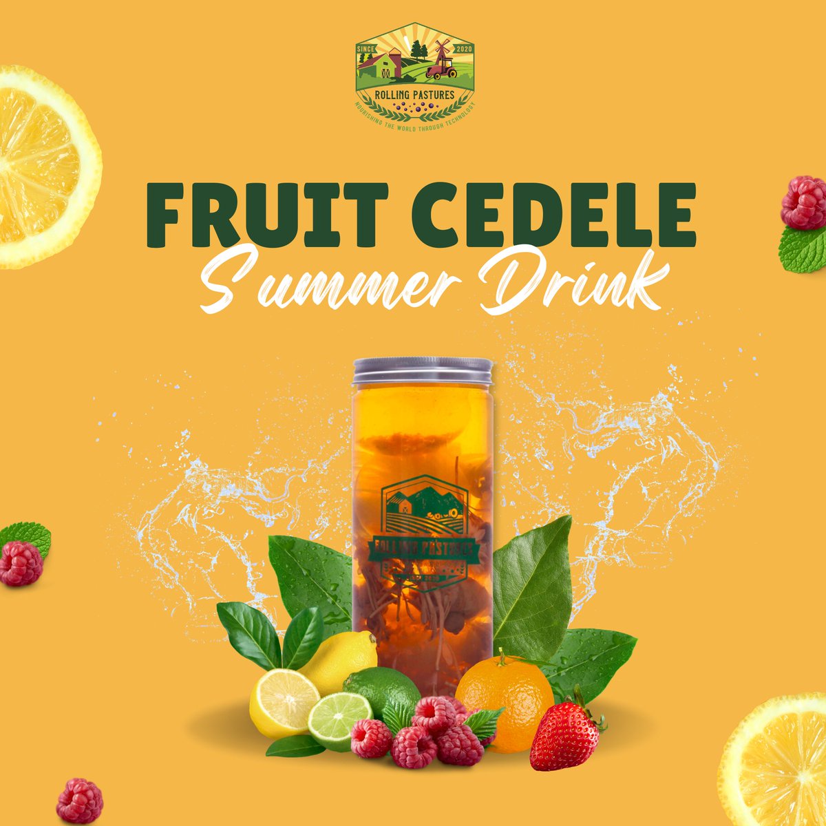 rolpasturesvn's tweet photo. Introducing our latest summer delight: Fruit Cedele - a harmonious blend of fresh, organic fruits and aromatic tea 🌴🌺

📩 Drop us a message or visit our website to get your hands on this refreshing beverage now !

#foodandbeverage #tea #microtea #health #food #drink #beverage https://t.co/oHKfTmqi0M