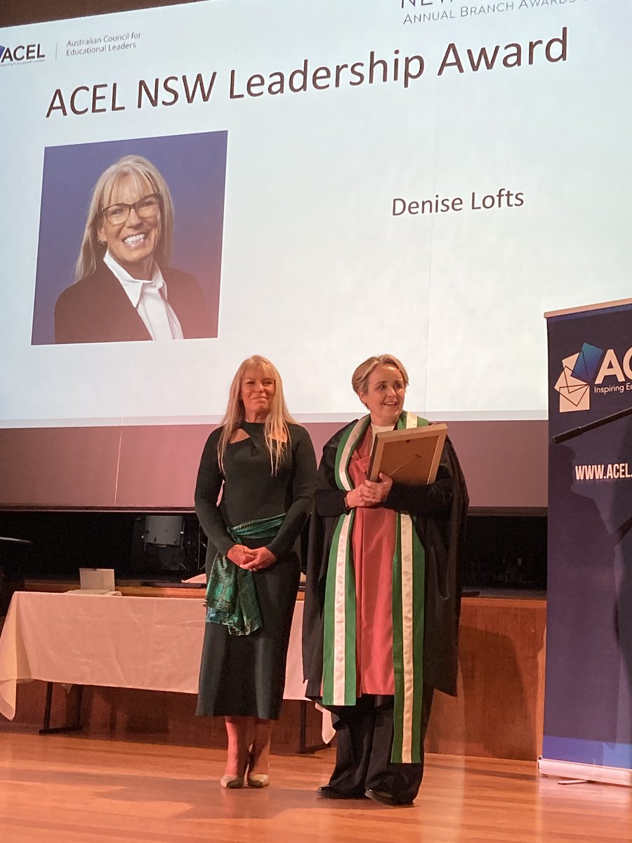 A leader and contributor to so many areas of education. Congratulations @Lofts1964