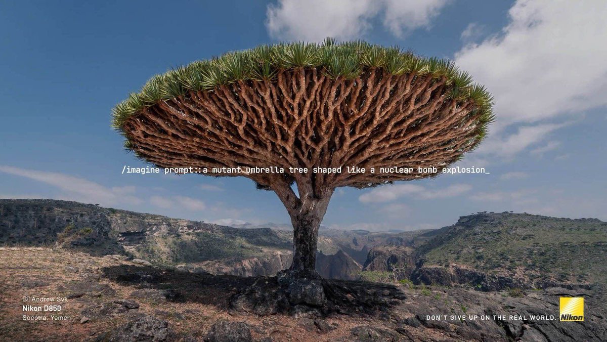 Increíblemente realista. Nikon le pega una colleja a la IA.

Potente campaña de Nikon que bajo el lema 'inteligencia natural', muestra cómo la realidad supera a la ficción generativa de la Inteligencia Artificial.

Agencia: Circus Grey