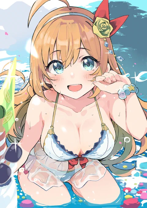水着ペコリーヌ #プリコネR
