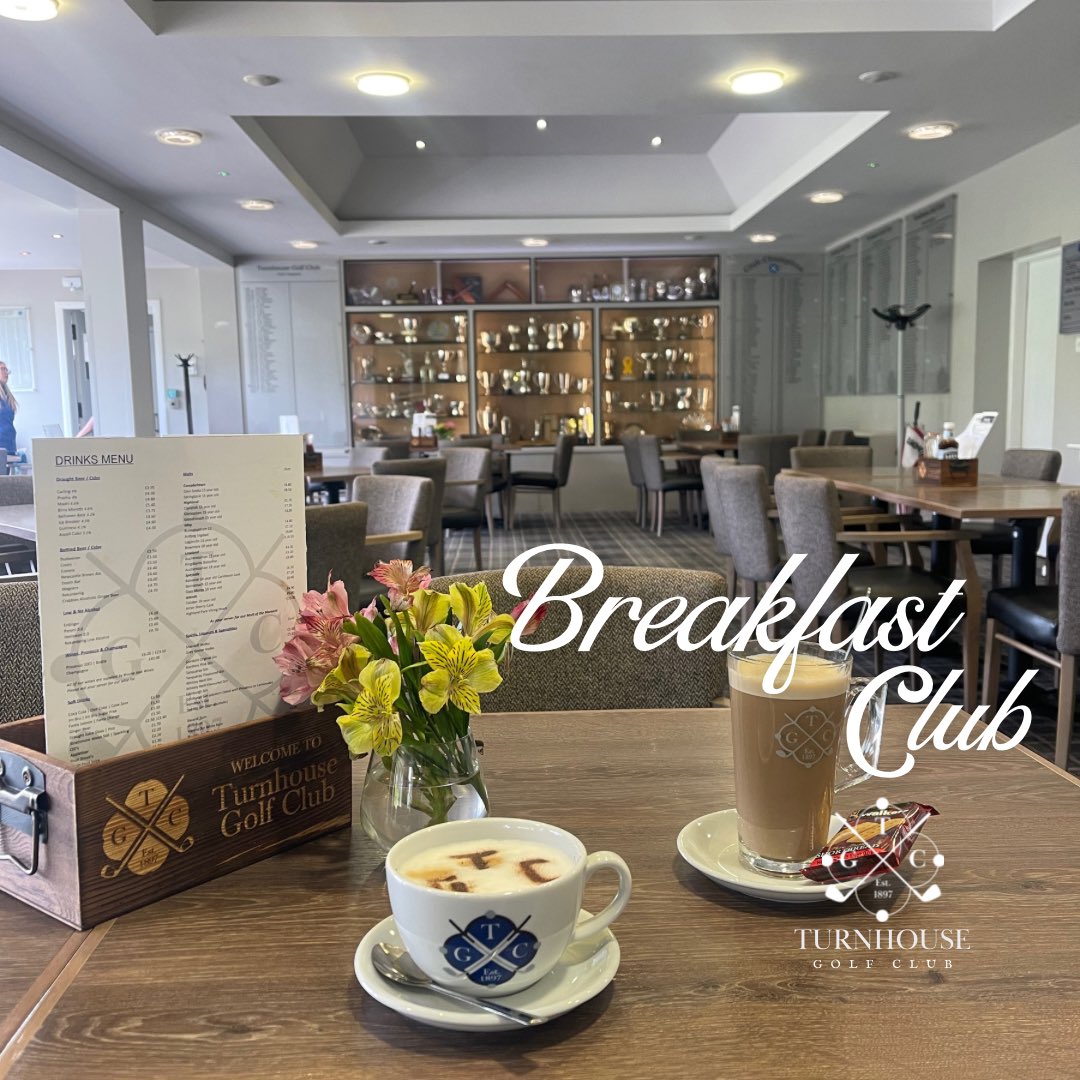 TurnhouseGolf's tweet photo. Breakfast Club Saturday and Sunday 8am-12pm🥐

From Saturday 12th august we will be opening at 8am Saturdays and Sundays 

Between 8am and 12pm with any filter coffee bought alongside a breakfast item you can receive free coffee refills ☕️

*non-members welcome https://t.co/VrCo2dZ7Jn