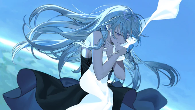 この度アイリス・ルセンさんの「霽れを待つ」歌ってみた動画にて、イラスト担当いたしました。 改めましてお誕生日おめでとうございます! ▼動画  #ルセンアート