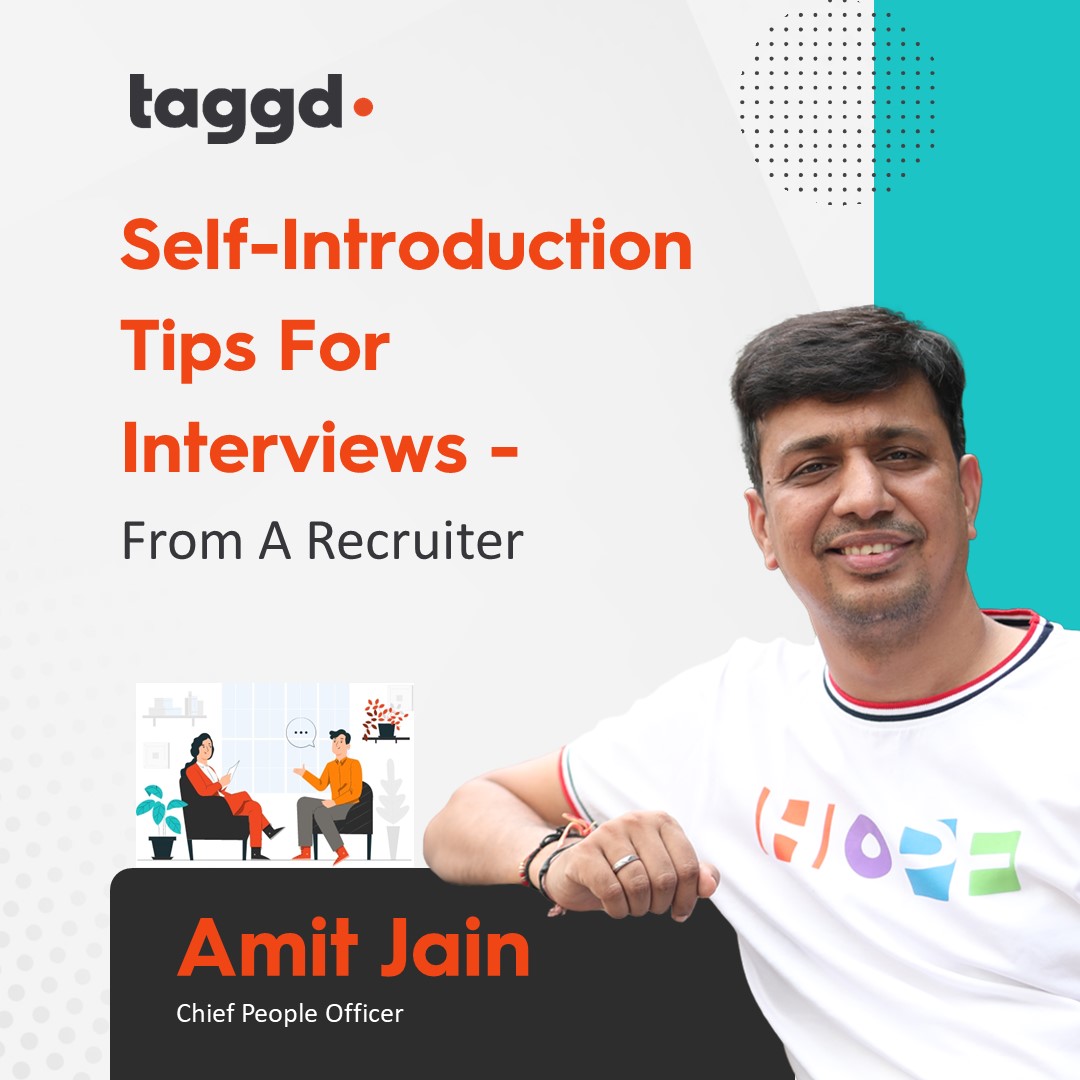 _taggd's tweet photo. Stand Out in Job Interviews with a Winning Self-Introduction! 🎯 

Learn how to structure your intro, highlight your unique skills, and exude confidence. Follow these expert tips on what to do and what not to do during a job interview. Read here: https://t.co/E5raF9G2RU https://t.co/rGT55oKrWz