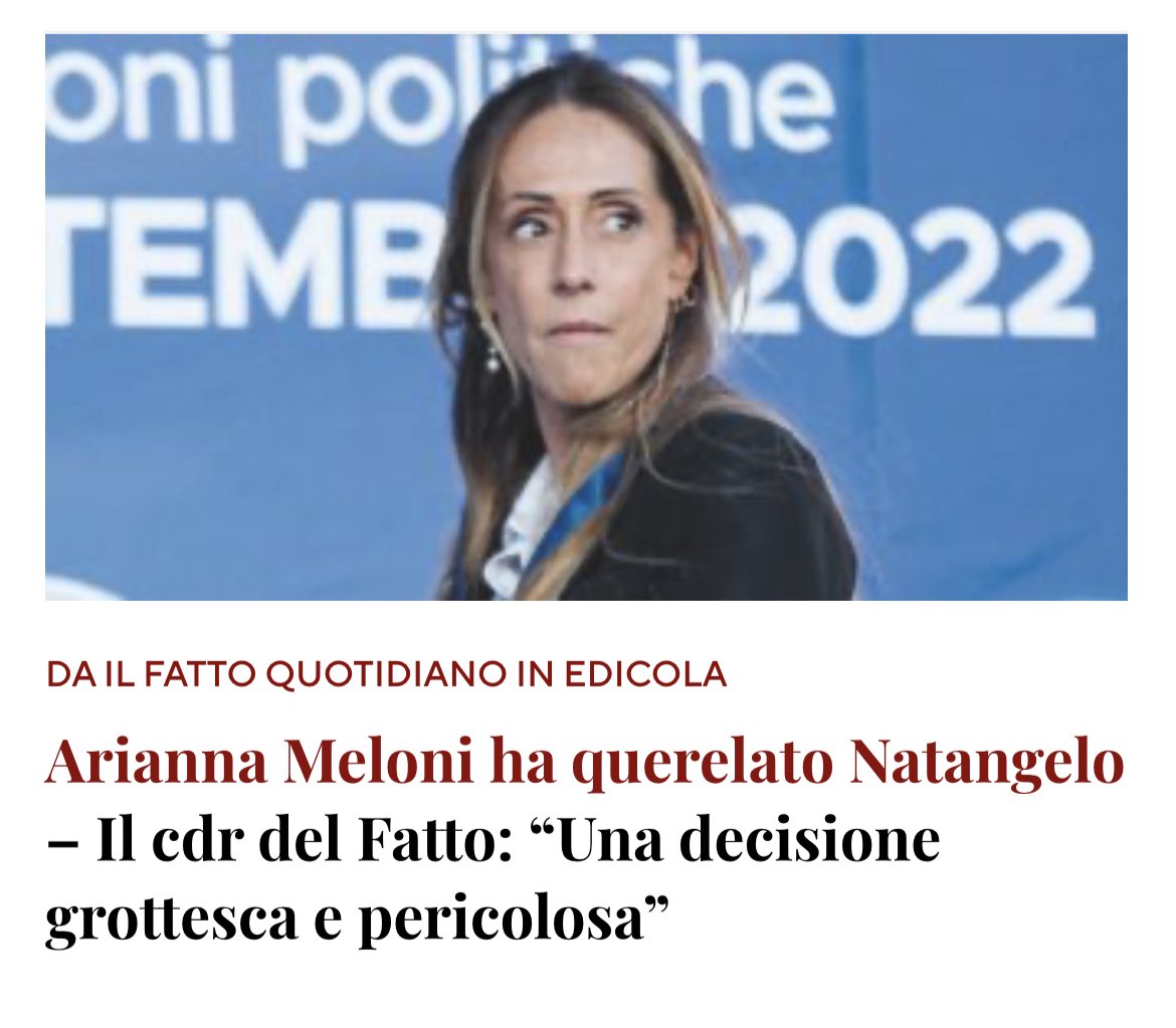 Siamo quelli della #Denuncia facile. Troppi #Politici (e non) si sentono “importanti” e “diffamati”. E giù denunce ai #Giornalisti, #Vignettisti … Io sto con ⁦@NatangeloM⁩ , con ⁦@VauroSenesi⁩ , con #Mannelli ! Io sto con la #StampaLibera !