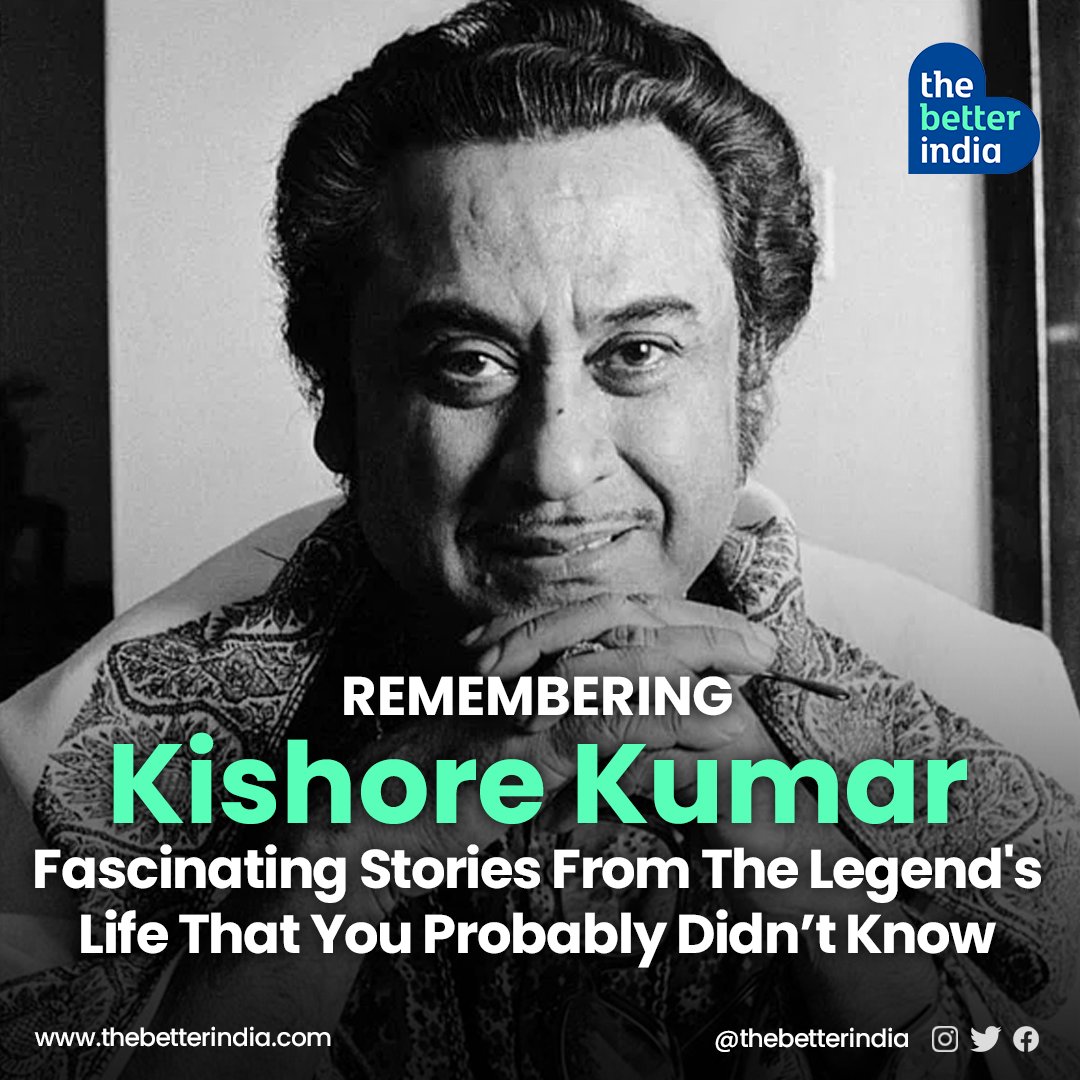 Besides donning many hats in his successful career, Kishore Kumar lived an enigmatic life. 

#KishoreKumar #BirthAnniversary #singer #legend #momentsoflife