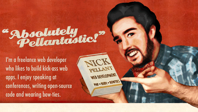 nickpellant's tweet photo. I had a blast this week revisiting the many past versions of my website. While reminiscing, I came upon this 2010 header designed by @adamfairhead - instant nostalgia! 😄 https://t.co/bX1H4oW88N