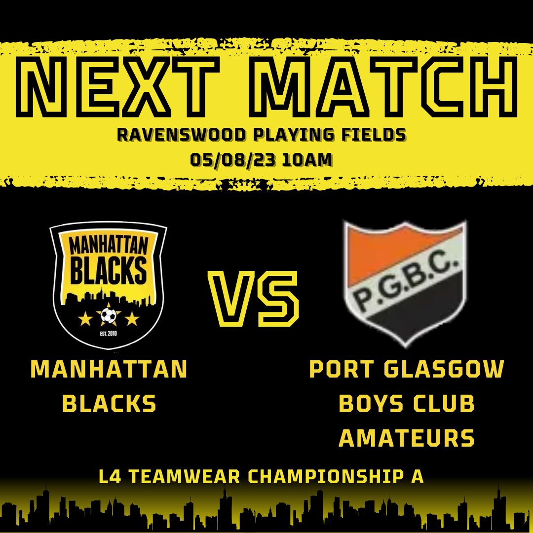 Manhattan Blacks FC tweet media