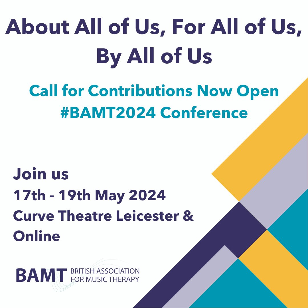 Music Therapy: BAMT tweet media