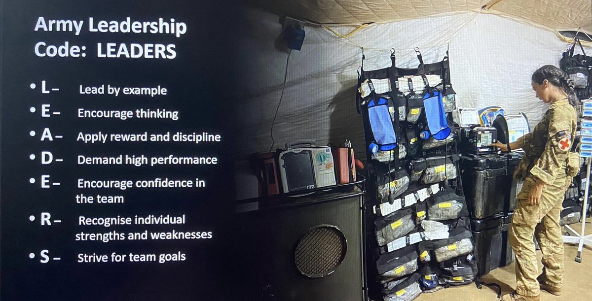 DianeKing94's tweet photo. Had the great opportunity to present at #BeeBrilliant (leadership &amp; culture) across sites this week. Spoke about the #ArmyLeadershipCode and linked it to our hospital’s trust values! 🐝 

@CSScritcare @MFT_QIT @MFTnhs @MFT_MRI @WythenshaweHosp @BritishArmy @207hosp https://t.co/dTIXKlOKfj