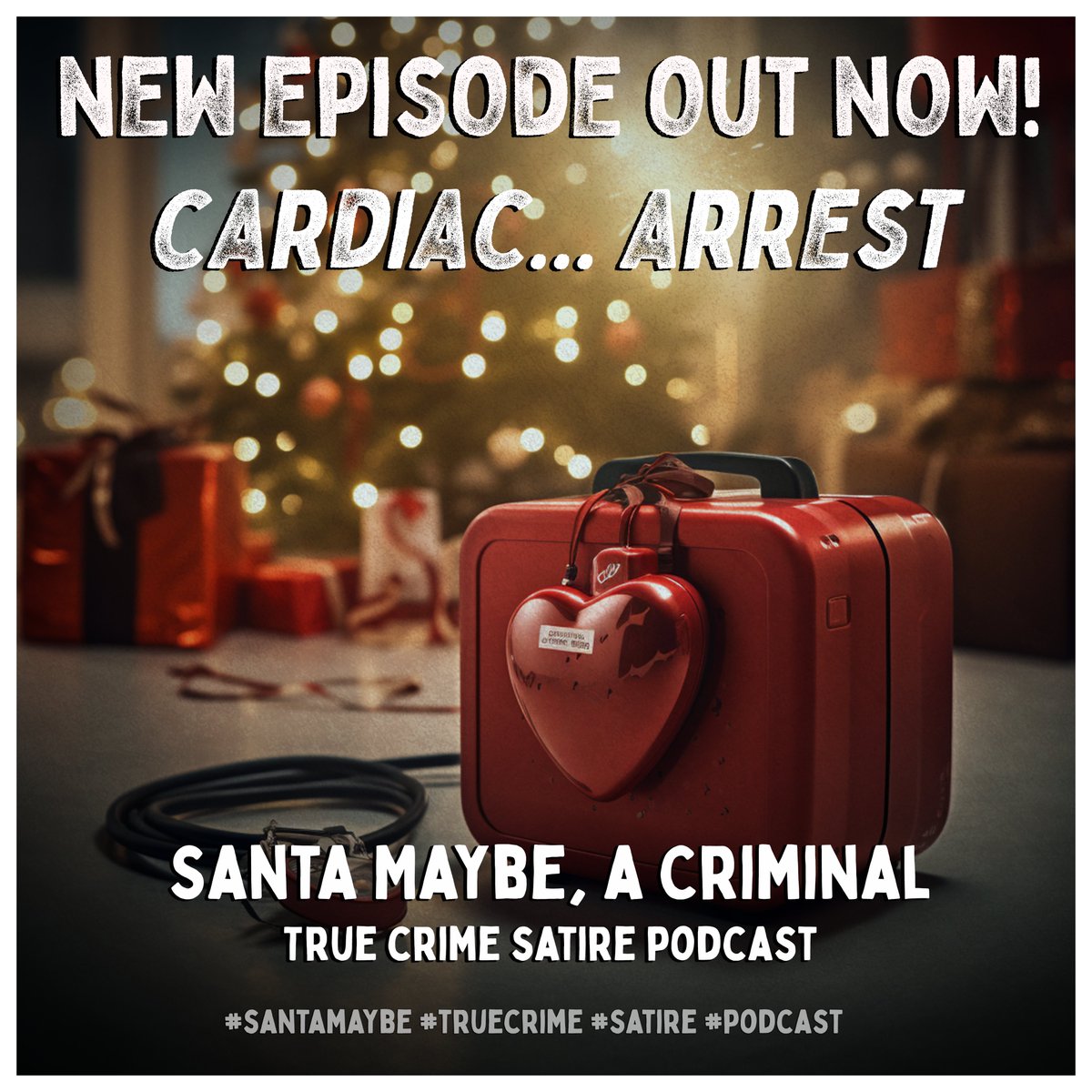SantaMaybe's tweet image. Richie and the gang's time in Vegas is nearing its end, Thank Claus... Episode features: @MurderOver @CherryCrimepod @savcalendar @TCGNIC @thebigkidshow @MarkedSafePod @MorganCrimepod @momsmysteries  

#santamaybe #truecrime #satire #podcast #midjourneyart