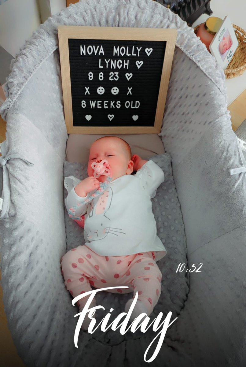 Hockey_fan_2022's tweet photo. How the hell do we have an 8 week old already. Best thing in our lives. Our number one. #8weeksold https://t.co/USWxOjFYNW