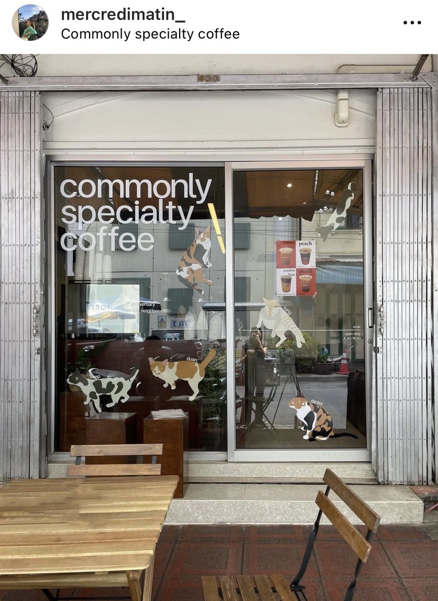 mercredimatin_'s tweet photo. commonly specialty coffee, bang rak 🐈 https://t.co/ic0Wi8Llv4