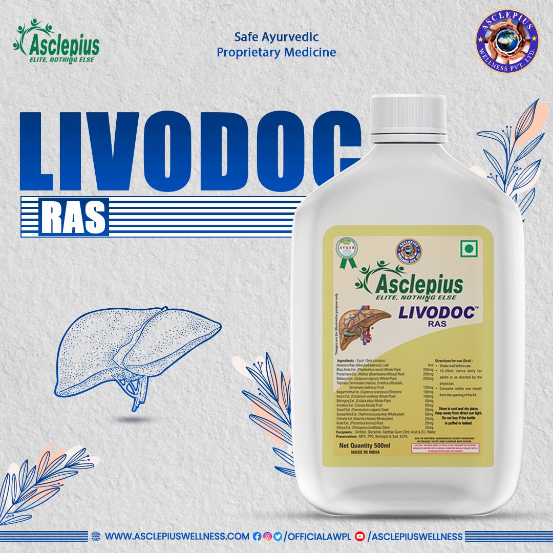 OfficialAWPL's tweet photo. Strive for a healthier liver with Livodoc Ras! 🌿💊 Asclepius Wellness presents a trusted solution for liver issues. Unlock the secret to a well-functioning liver and embrace a vibrant life! 🌟
To know more visit at https://t.co/TuRk5By3cE
#AWPL #AWPLProducts #LivodocRas #AsclepiusWellness #LiverCare #WellnessSolution