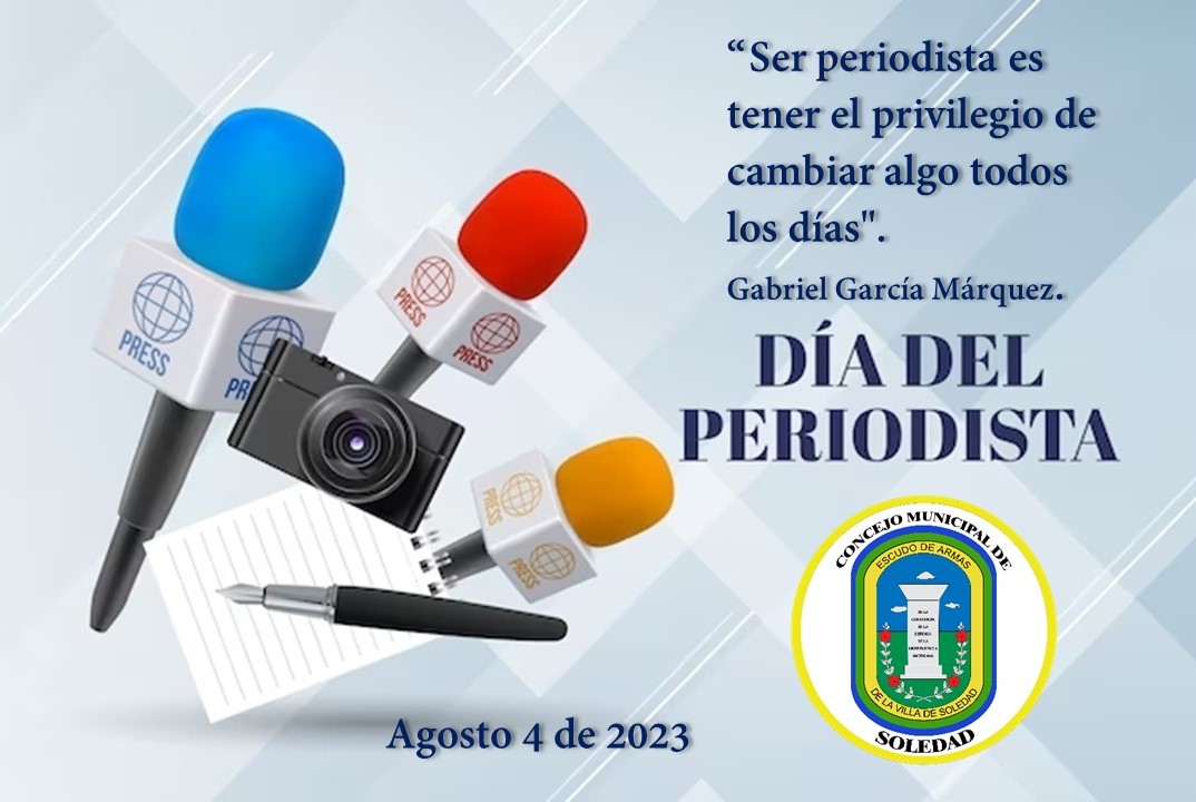 Feliz día del Periodista ñ.