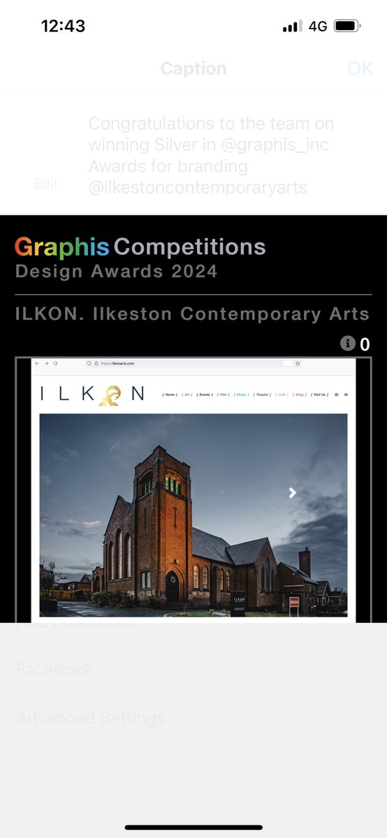 Congratulations to the team on winning Silver in <a href="/graphisinc/">Graphis, Inc.</a> Awards for branding <a href="/ILKONarts/">IlkestonContemporaryArts</a>