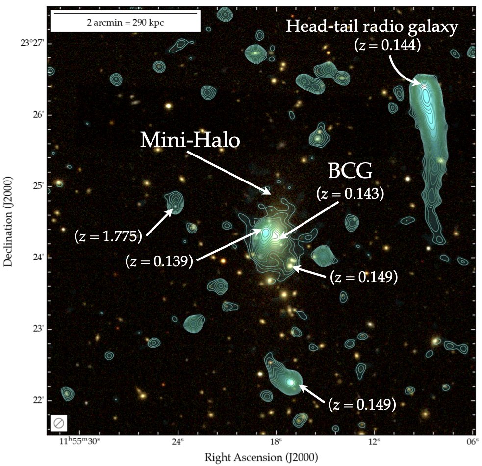 Paper day! Like galaxy clusters? Diffuse radio emission? @SKA_Africa MeerKAT? @LOFAR? Check out our latest paper on the disturbed galaxy cluster Abell 1413, which features all of the above! Published in @RAS_Journals #MNRAS #irapapers
