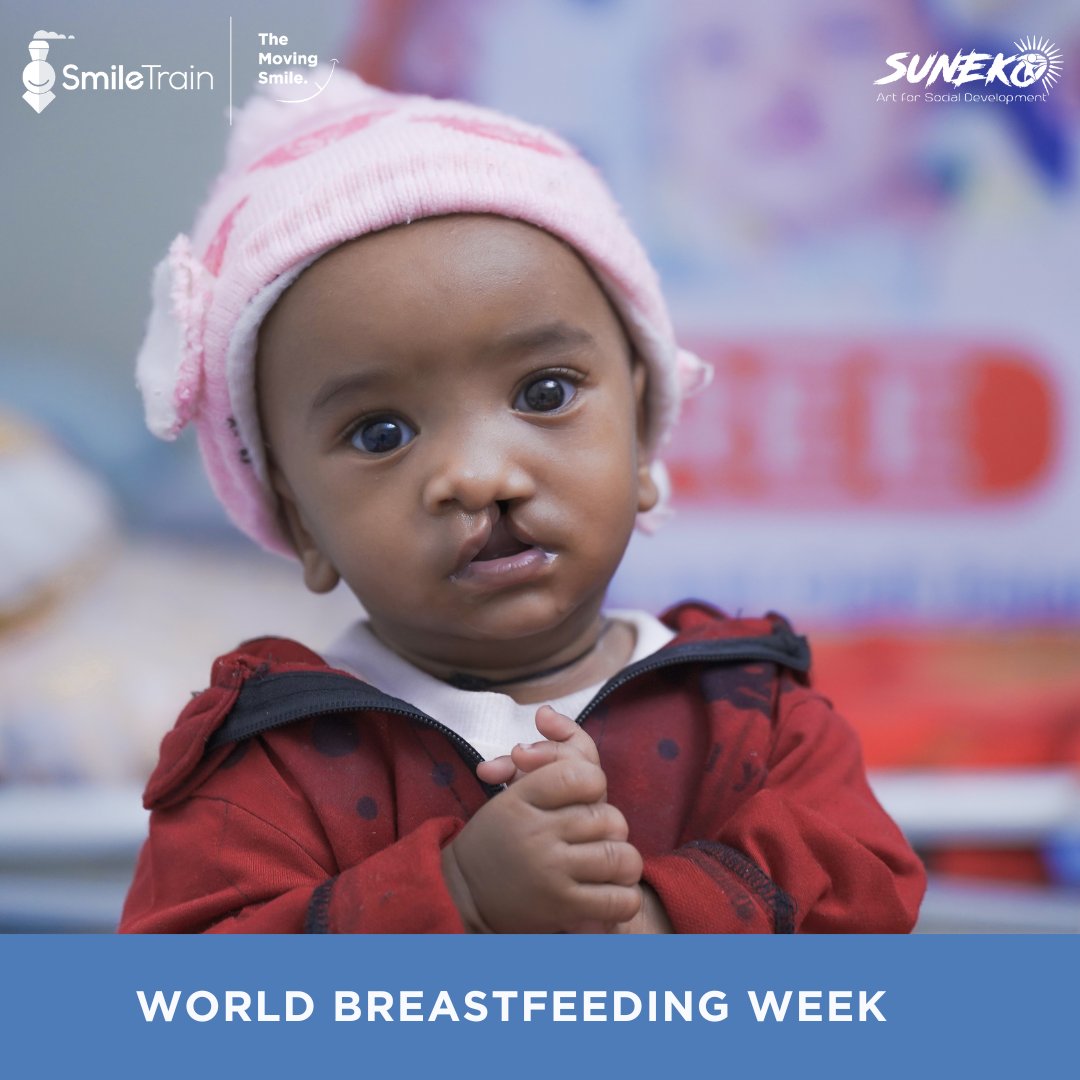 TheMovingSmile's tweet photo. Let's celebrate the power of breastfeeding in giving these precious ones the best start in life.

Together , we can ensure they lead happy lives filled with endless possibilities!

#worldbreastfeedingweek #cleftnutrition https://t.co/3lLx6wXPq7