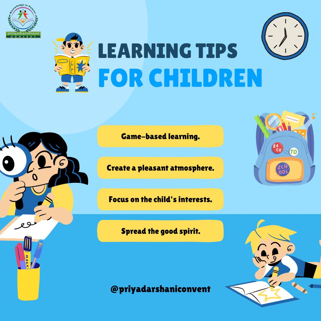 Learning tips for students ! Follow for more ! @priyadarshaniconvent #priyadarshaniconvent #learning #learn #education #educational #gamebasedlearning #goodspirit