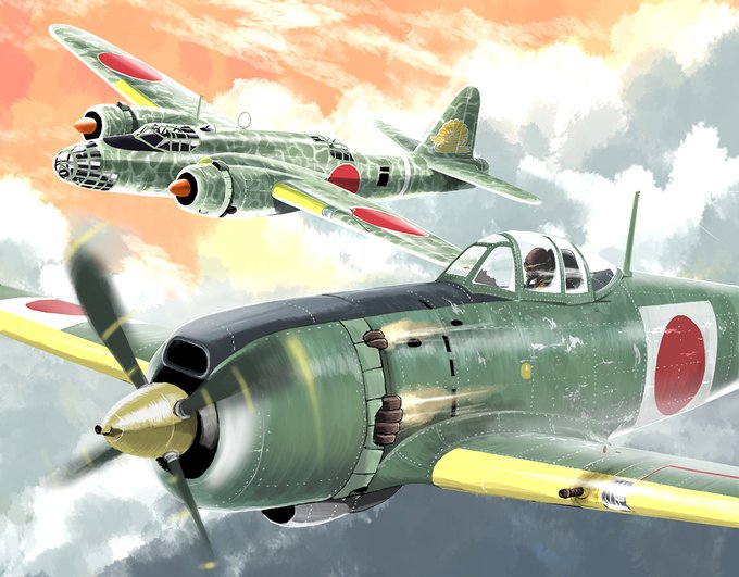 「航空機 第二次世界大戦」のTwitter画像/イラスト(新着)｜3ページ目