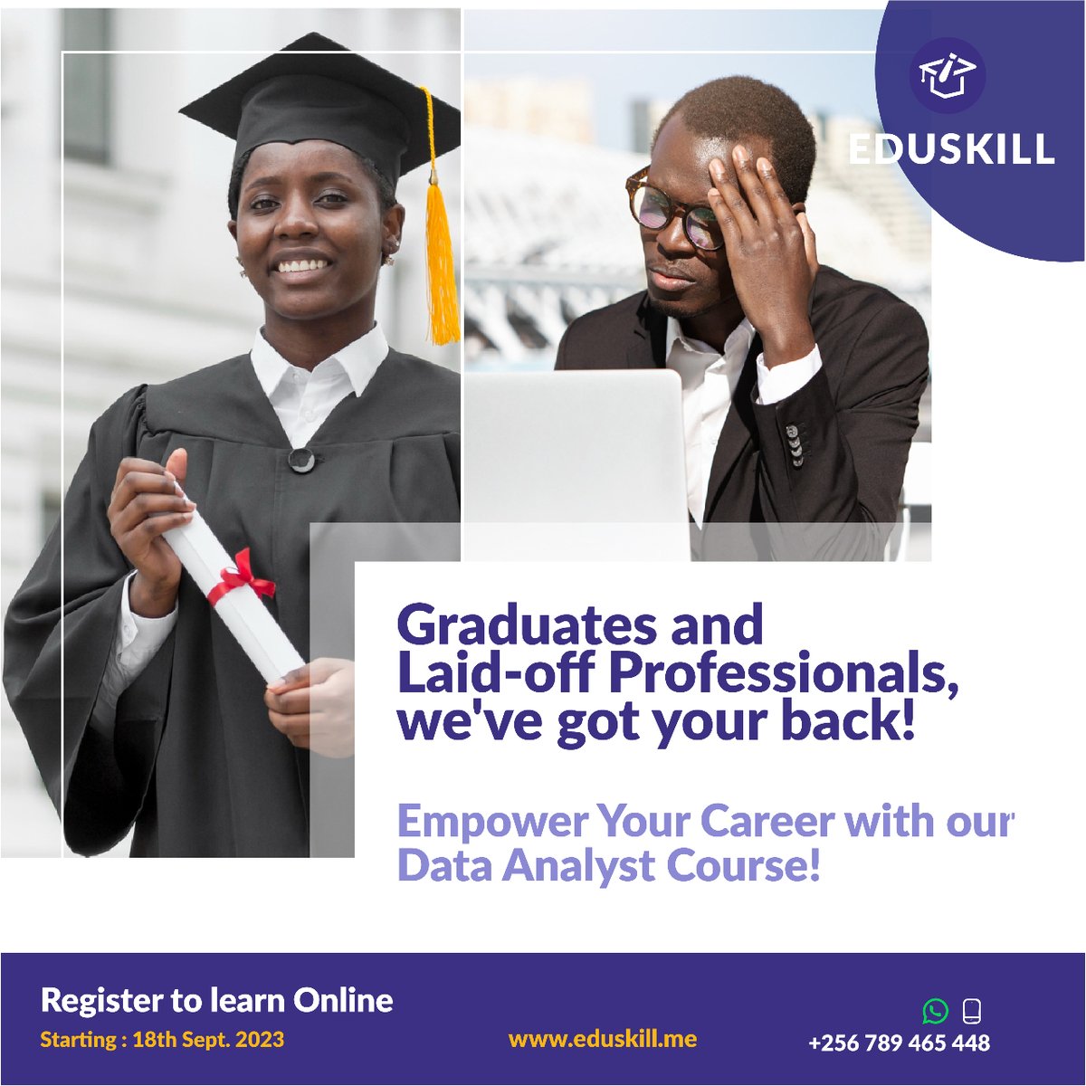 Eduskill_ug's tweet image. 📚💼 In just 60 days, you can acquire the skills needed to make your dream job a reality. 
Don't miss out—click here to get started
🌐 eduskill.me
📲 at +256 789465448 for more details
 #DataAnalystCourse #CareerOpportunities #ProfessionalDevelopment 📚💼