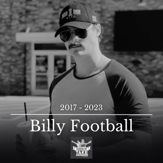 I wish there was a way to know you’re in the good days before you’ve actually left them. #BillyFootball