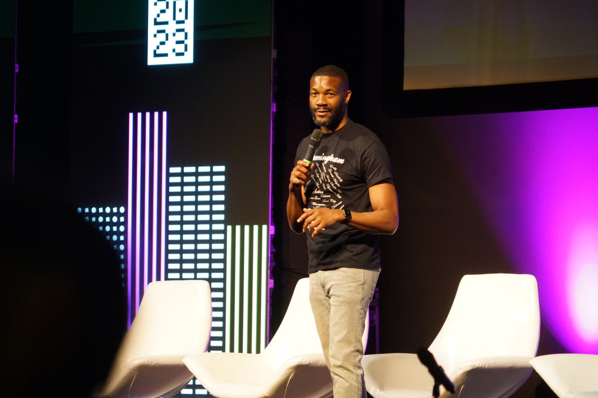 randallwoodfin's tweet image. Tech companies, creatives and leaders – you have a home here in Birmingham.

The Magic City is becoming one of the hottest tech hubs in the region, and we&apos;re so happy to host #SlossTech23. Thank you for being here. Keep innovating. #SlossTech