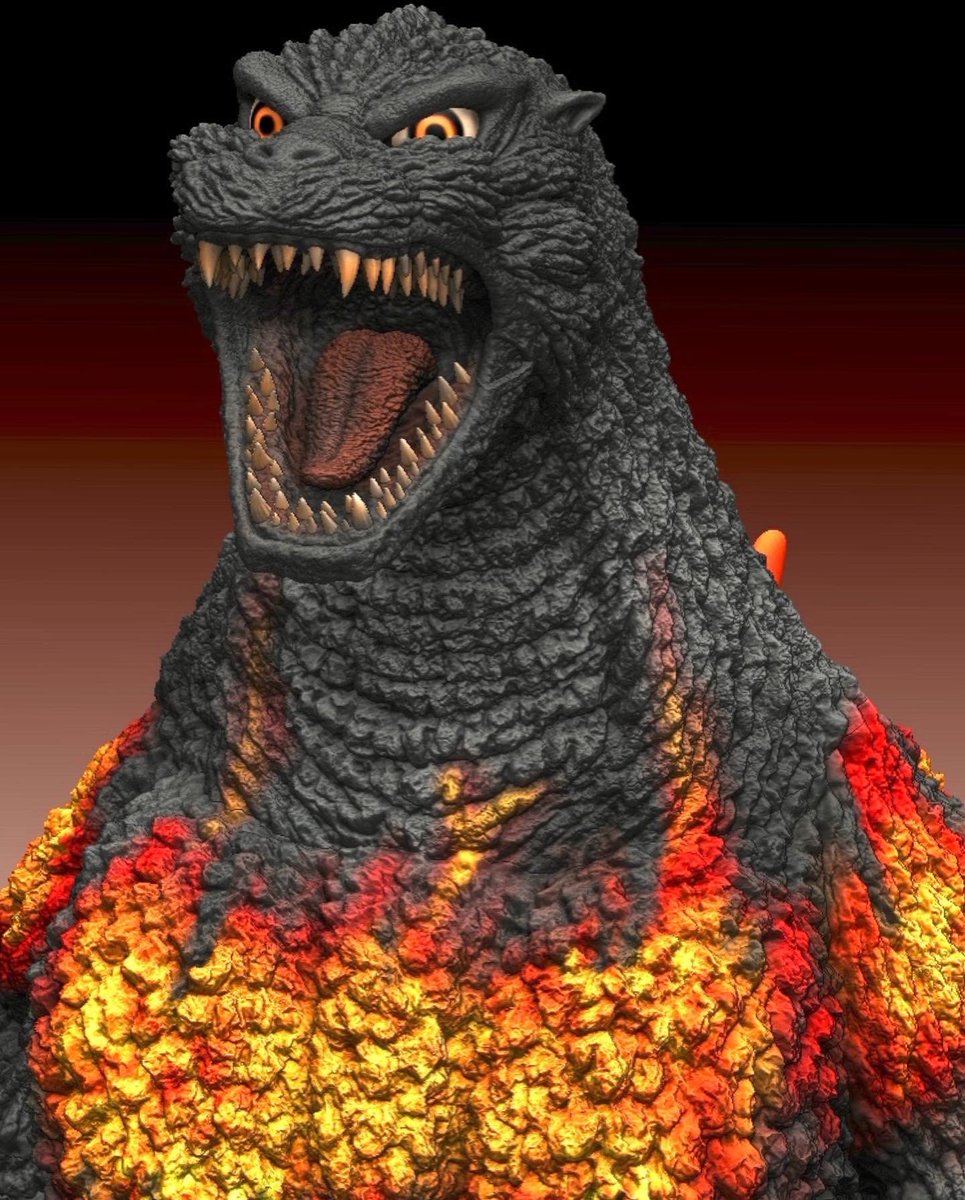 多くのご応募ありがとうございます ゴジラ1995レジンキットの受注は 8