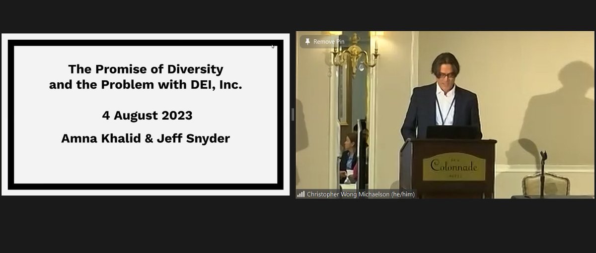 Welcome to the first hybrid <a href="/sbeonline/">Society for Business Ethics</a> conference! We just started: #staytuned. A special #thankyou to Christopher Michaelson and those volunteering as technology chairs for making this possible! <a href="/ProfDiamantis/">Mihailis E. Diamantis</a> and all the #DEI committee