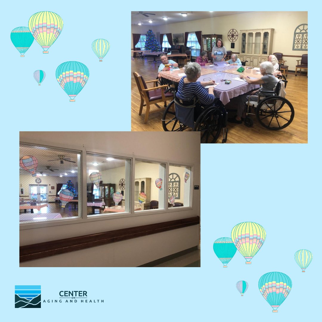aging_center's tweet image. Ready, set, color! 🎨 We had a blast creating these hot air balloon-inspired masterpieces! It was the perfect way to relax and add a pop of vibrancy to our walls! #HandmadeVibes #COAH