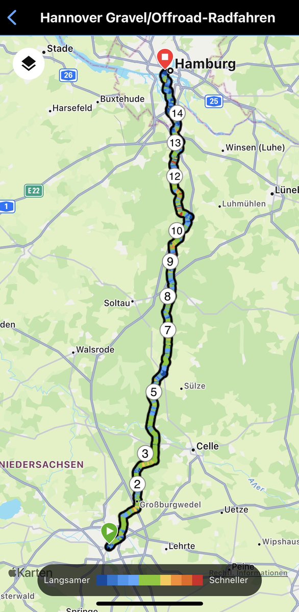 MarcNettelmann's tweet photo. did my first #bikepacking tour today. started early morning from Hanover #untermSchwanz and arrived in Hamburg in the afternoon. for one reason: #Matjesbrötchen #Fischbrötchen 
all in all an exhausting but amazing experience. rode 156km, burnt 4135kcal which is around 7.5 BigMacs https://t.co/szrKRyR1uD