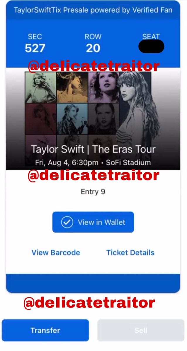 Eras Tour Resell tweet media