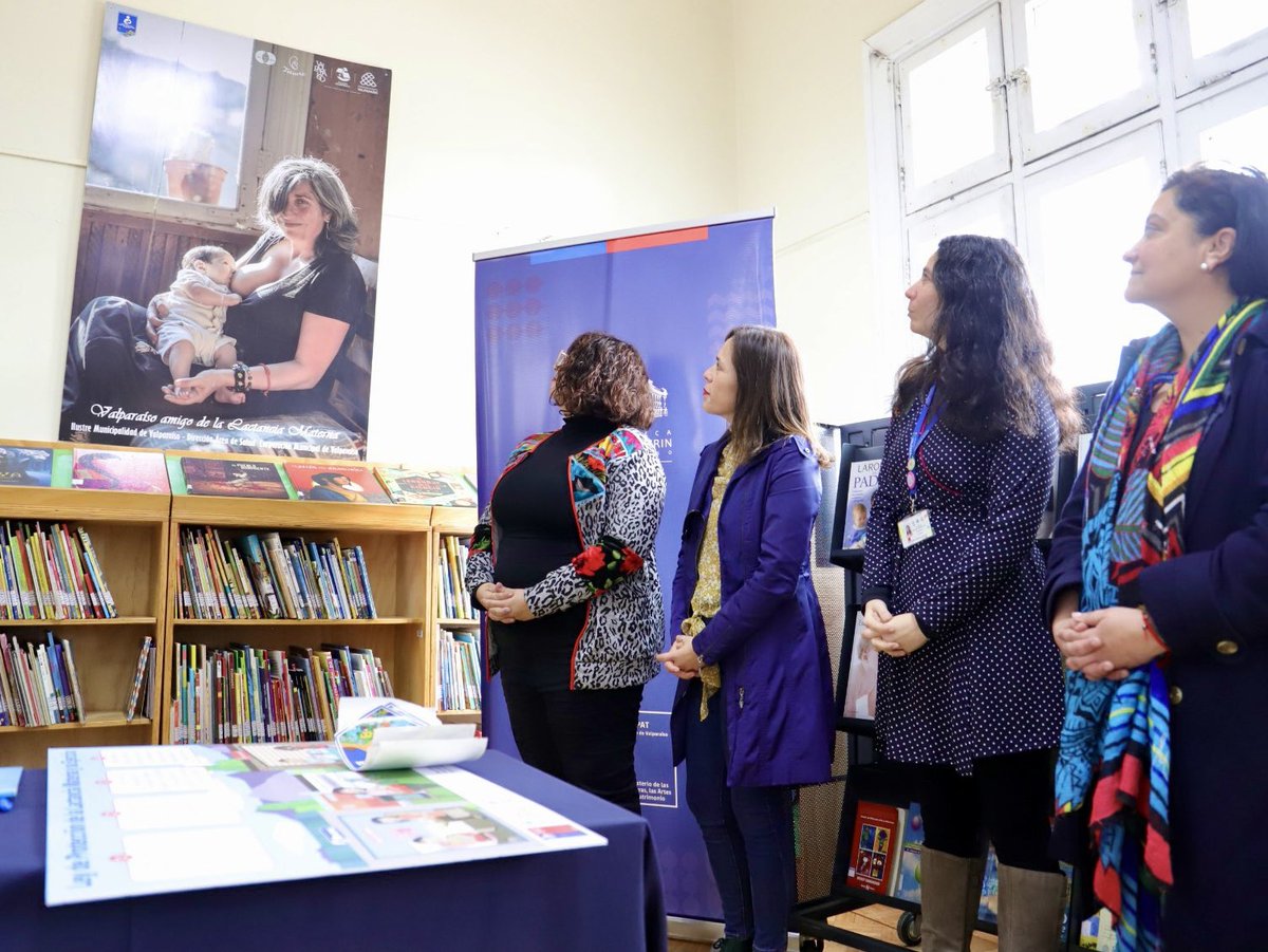 SaludSsrv's tweet photo. 📣 Hoy se realizó la acreditación de la Biblioteca Santiago Severin de #Valparaíso como un espacio amigo de la #LactanciaMaterna. La SEREMI de Salud, Lorena Cofré, participó de este importante hito, en el marco de la Semana Mundial de la Lactancia Materna (1/3) https://t.co/0FkKrhYb6v