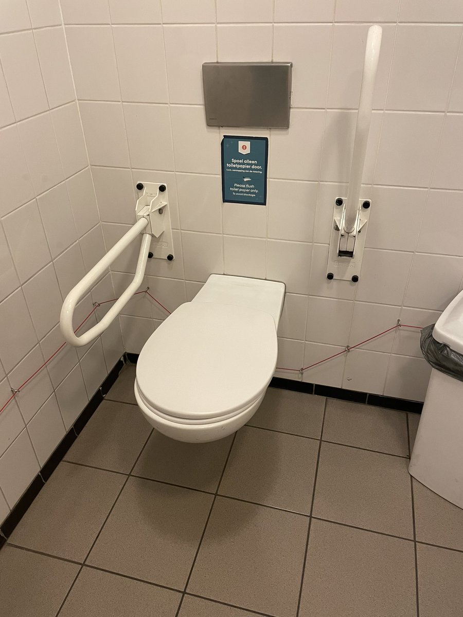 What family holiday would be complete without a work related photo? As is too often the case the hygiene bin was in the transfer space.