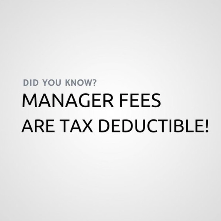 Yes you can write our fees off at tax time!

#arcapropertymanagement #investors #fees #taxes #propertymanagement #investorfocused #accounting #cuadragroup