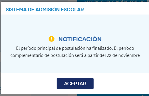 arieloide's tweet photo. @rodrigosepu Error en sistema admisión escolar https://t.co/2WRUZReIQ4