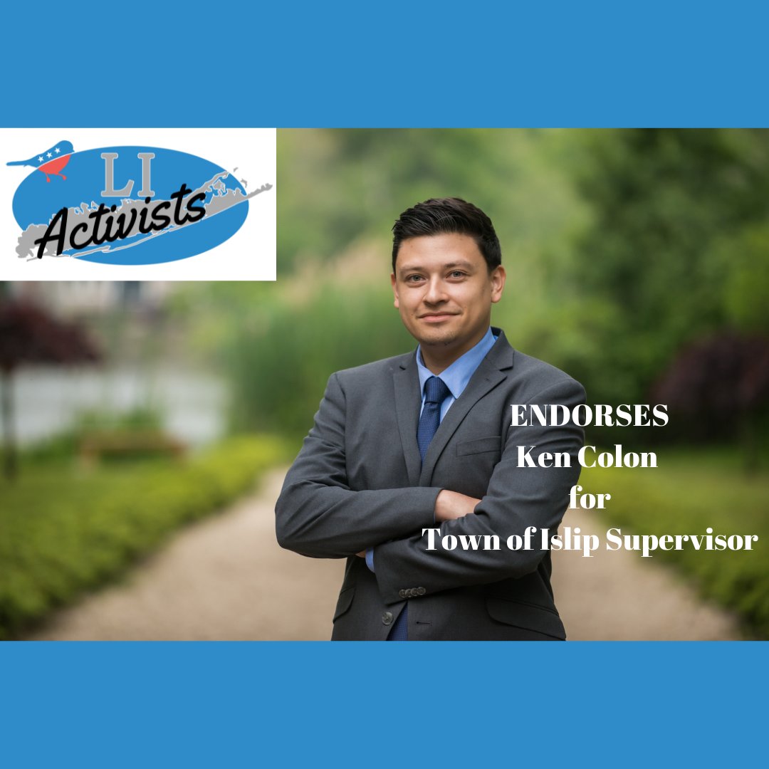 Long Island Activists Endorses <a href="/KenForIslip/">Ken Colón for Islip Town Supervisor</a> for the Town of Islip Supervisor. 

Ken Colon will make sure the town government works for all of Islip's residents not just for a few.