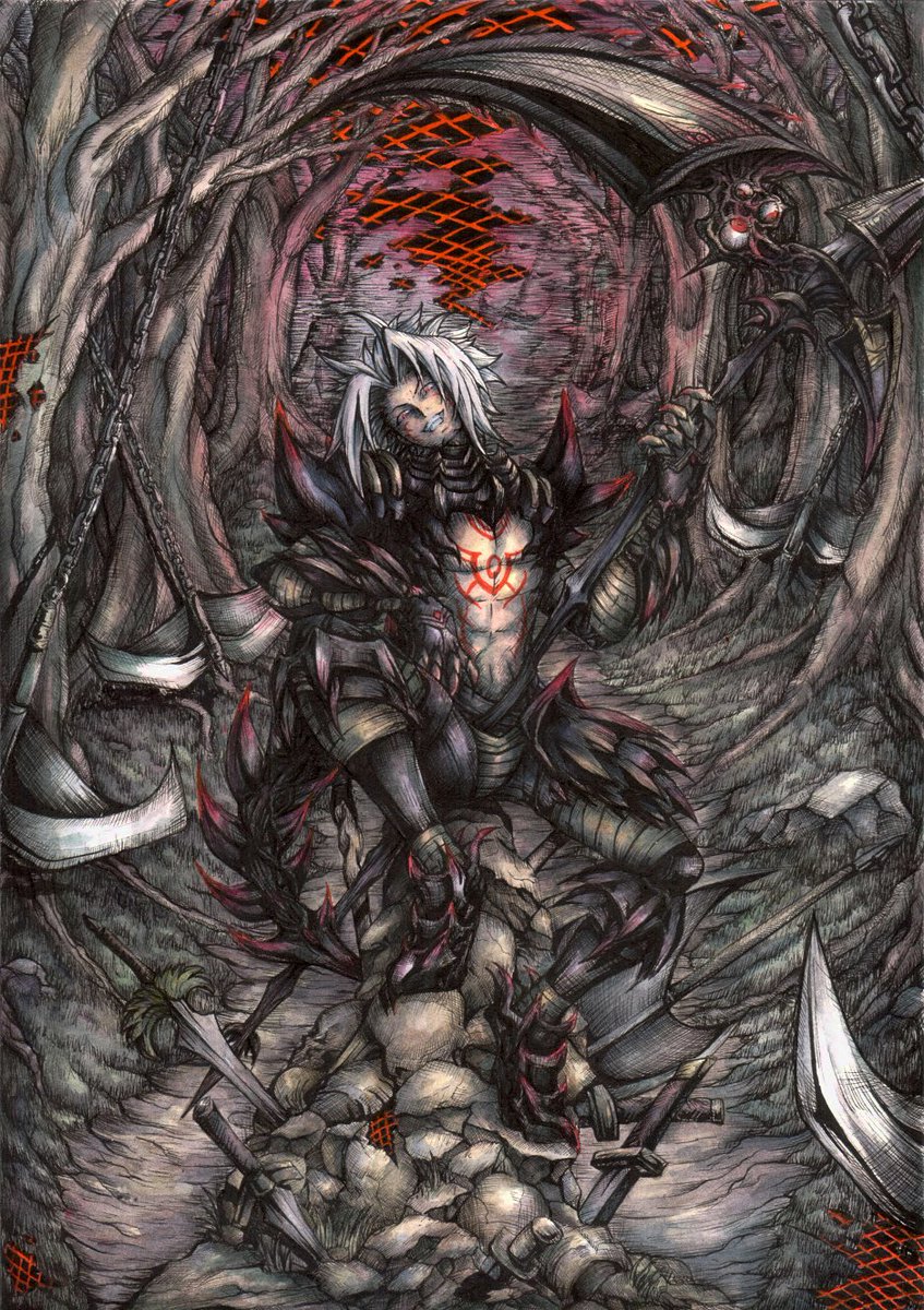 CLolth's tweet photo. Forest of Pain

#traditionalart #dothack #dothackgu https://t.co/PfwA0FHobz