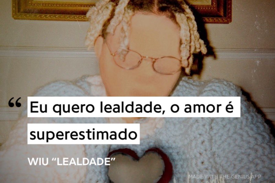 WIU - Lealdade (Letra) 