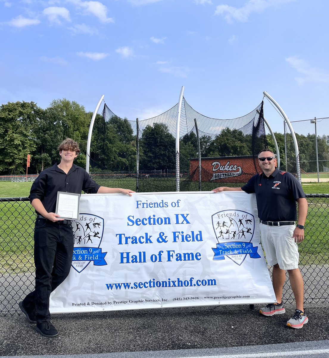 PeteCarofano's tweet photo. Congratulations to Marlboro High School graduate Jose Iraola-Ceely for receiving the 2023 Friends of Section 9 Track &amp; Field Hall of Fame scholarship, presented by the Section 9 T&amp;F officials.  Congratulations  @JICeely , well deserved!

@GoMHSDukes @marlborosd @DukesTrack https://t.co/kfeSSh88WB