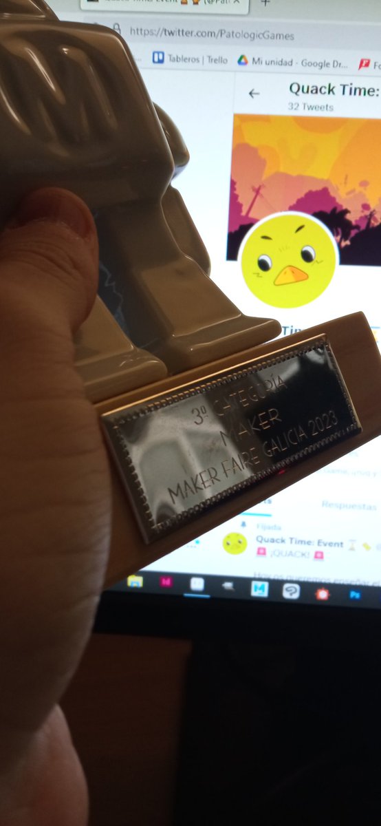 PatologicGames's tweet photo. ¡Estamos muy agradecidos a @MAKERSGALICIA por el reconocimiento!

¡Ahora toca seguir trabajando! 🐥 https://t.co/umlfrdAi4n