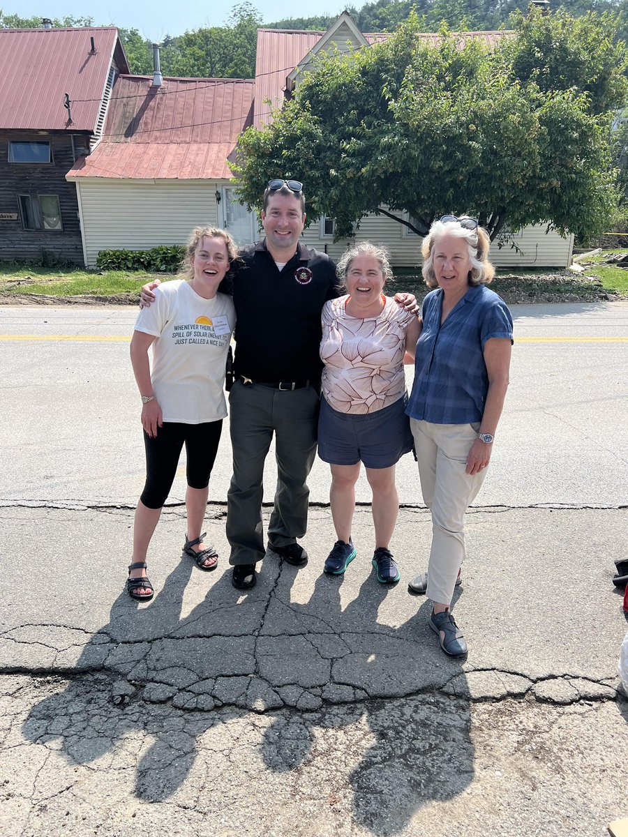 🧵: Since the flooding in July, our Caucus members have had boots on the ground to help with the short-term and long-term needs of recovery, and to start planning for the future to limit the impact of climate change-induced weather events. (1/3)

#vtpoli #VTflood23 #vtstrong