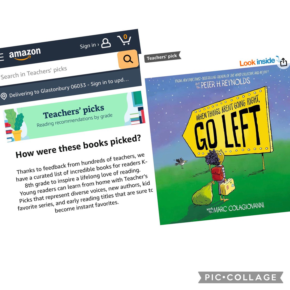 Thankful to the teachers who helped get the TEACHER’S PICK tag added to our book on Amazon! And remember me for author visits for this upcoming school year ! Visit marccolagiovanni.com for further details! @peterhreynolds @HollyMMcGhee @Scholastic @LovethePippins