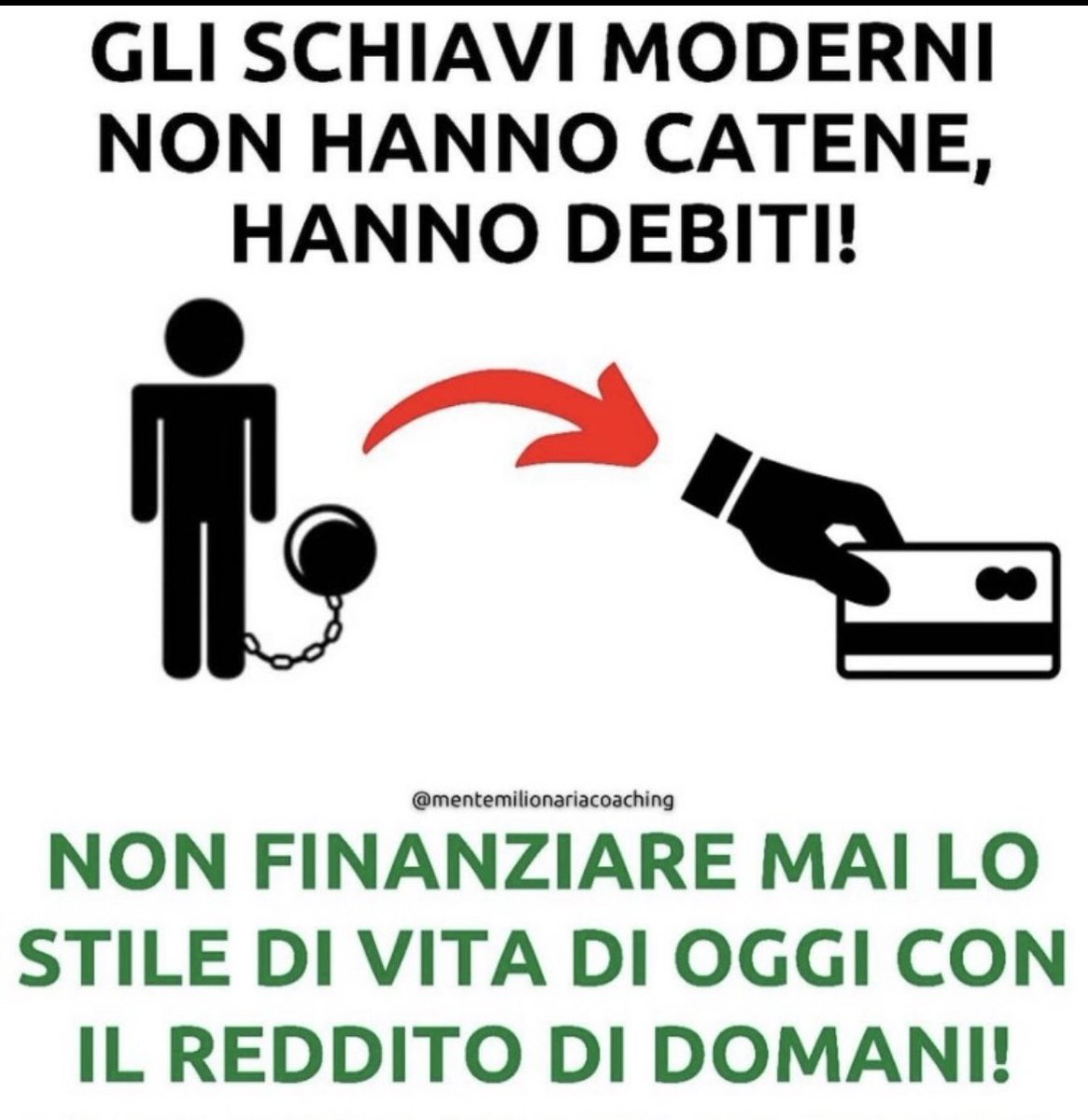 #Educazione #finanziaria
Fai ciò che puoi con ciò che hai!!!
#Lavora più di ciò che Ti è richiesto per meritare più di ciò che Ti viene riconosciuto!!! Mai arrendersi!! #insegniamolo ai #giovani