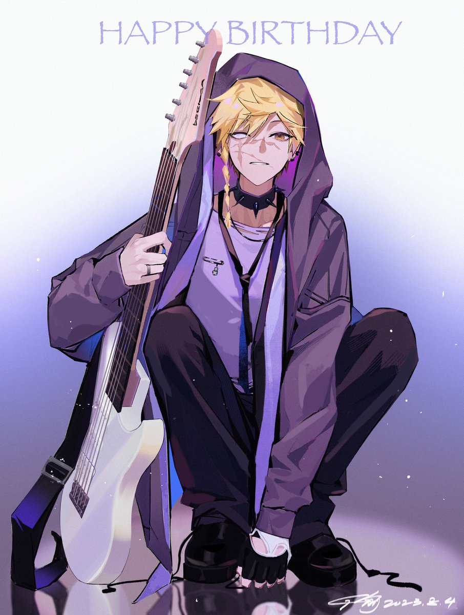 qianyu50825553's tweet photo. 忘记在推发了，生日快乐 
#地獄楽アニメ #地獄楽 https://t.co/Fqqec3DDCB
