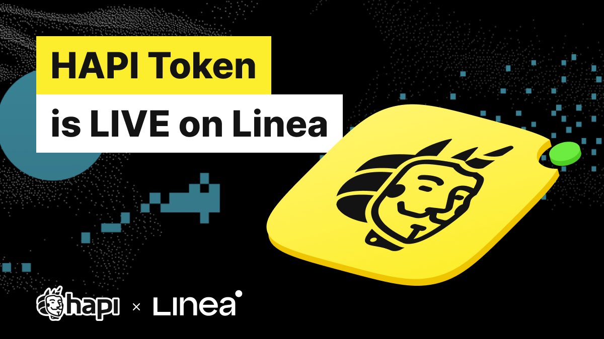 i_am_hapi_one's tweet image. 🔥We are excited to be one of the first projects to start a process of launching #token on @LineaBuild!

explorer.linea.build/address/0x0e5F…

👉 This marks a very exciting development both for HAPI Protocol and its users!

❗Stay tuned for exciting news ahead around Linea Ecosystem!

$HAPI…