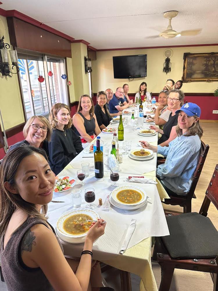 fullerseminary's tweet photo. The Camino de Santiago || Day 3 pictures documenting the second day of walking from O Porriño to Arcade. It turned out to be shockingly longer than expected and very wet🌧️The rain in Spain falls mainly on… the heads of pilgrims en route to their next stop!

#CaminodeSantiago https://t.co/Vs6R7bKrFG