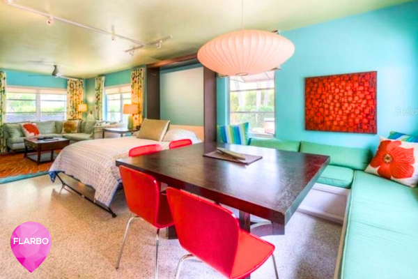 Florida_RBO's tweet photo. Need a vacay? This fun and funky rental is now renting for $100 per night in St Pete Beach, Florida! Get here through FLARBO #vacationrentals https://t.co/pg4SsIc508