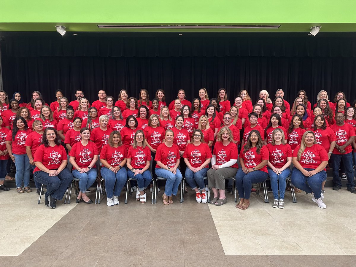 New Year.  New Theme. New Shirt. Live Laugh Love Leonetti- The Greatest Place To Be! #dle